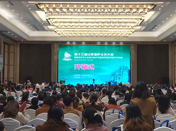 天坦軟件參加第十三屆山東省護(hù)士長大會暨醫(yī)用護(hù)理產(chǎn)品展覽會